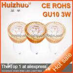 IN STOCK[Hui Lighting] 3W LED bulb light, GU10/ MR16/ GU5.3 high power led spotlight, energy saving lamp