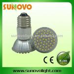 3W 60leds low power led lighting cup