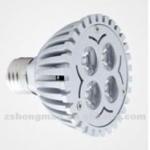 4W E27 Silvery White Aluminum Led Lamp Cup
