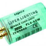 Hot Sale 220V, 4-65w/4-80w, Fluorescent Lamp Starter