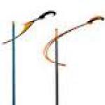 6-12meters single or double arm steel lamp post