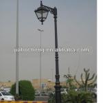 4..5m hot rolled street road lamp pole /electrical pole