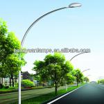 HY 9m street pole(poste de la calle,Strabe Pol) HDG with coating with one arm with CE for road lighting