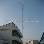 High mast steel lighting tower