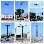 high mast stadium light poles