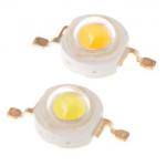 1W LED Bead High Power White/Warm white Led Chip Lamp Beads 100-110 LM Bulb Light Free Shipping