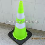 Fluorescent PVC green traffic cones