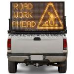 Vehicle mounted variable message sign
