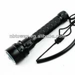 Cree aluminum rechargeable high power dive flashlight