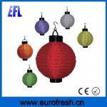 2014 colorful decorative B/O led nylon lanterns