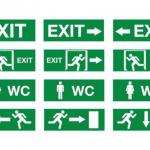 multiple choice of rechargeable Exit led emergency light with good price and CE ROHS approval
