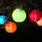 2012 New Products 600MAH 0.4W Canvas Led Solar Lanterns