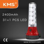 LED light rechargeable with emergency function