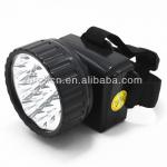 12led bulb plastic rechargeable led headlight,good quality led rechargeable hunting headlight,cheap led lamp / led headlights