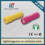 9 led plastic torch