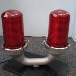 Dual Low Intensity L-810 Red LED Obstruction Light c/w Aluminium Support