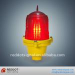 Red LED low intensity aircraft warning light/antenna obstruction light for BTS tower