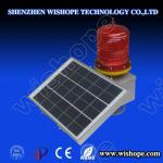 Waterproof IP65 Low intensity Red LED Solar Aviation Obstruction Lights