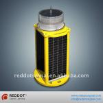 LED Solar powered aircraft warning light/obstruction lighting for tower crane