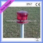 Solar Powered Led Aviation Obstruction Lamp