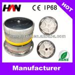High Power Solar LED Warning Strobe Light( Used in airport, road signs, yard, ship )