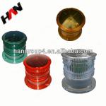 Long life and low intensity LED solar powered obstruction lights