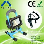 10W LED Emergency Rechargeable Floodlight, 5-6 Hours Work Time