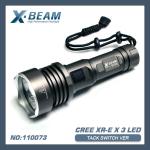 CREE XR-E Q5x3 LED Flashlight X-BEAM