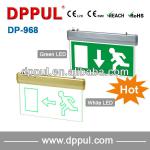 2013 Newest Exit Sign DP968GreenLED