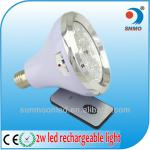 2014 new products 2W E27 B22 self charging led light rechargeable led bulb light