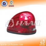 red rotary warning light