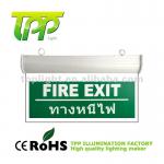 Emergency Exit Sign Light Rechargeable 3W LED