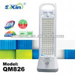 Multifunction rechargeable 90 LEDs emergency light (QM826)