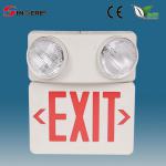 ABS Plastic rechargeable red fire exit sign led emergency light emergency exite light led