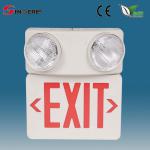 ABS Plastic rechargeable red fire exit sign led emergency light emergency exite light led