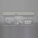 Etched Clear Acrylic Edge-Lit Panel - White Light