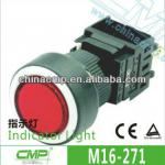16mm Light Switch with LED indicator /LED Lighted Illumination