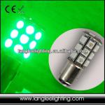 BAY15d Green Color LED Marine Starboard Navigation Light Bulb