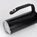 LED flashlight with emergency lamp serchlight