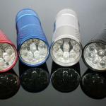 Best Cheap Promotional 9 LED Flashlight Torch in Many Colors