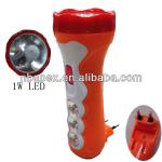 LED flashlight rechargeable with brazil plug