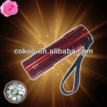 Accept Paypal 9LED Flashlight ,Promotion Item LF-9