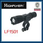 High power flashlight for bicycle