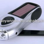 hand power generation flashlight solar led light