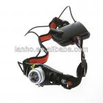 New CREE Q5 LED Headlamp Headlight Torch Zoomable 500LM Ultra Bright High/Flash