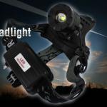 CREE XML T6 1800 Lm LED 18650 Adjustable Zoom Headlamp Head Torch light+Charger camping outdoor