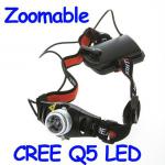 500 Lumen CREE Q5 Headlamp LED-HL-3