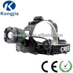 10 Watt Cree T6 Led Aluminum Headlamp with rechargeable Battery
