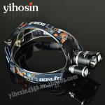 Powerful BORUIT HOT Sell High Quality 5000 Lumens 3XCREE XM-L T6 LED Headlamp Torch 2x18650