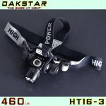 DAKSTAR Camping Items HT16-3 XML U2 460LM 18650 CREE LED Aluminum Rechargeable Stepless Diming Head lamp